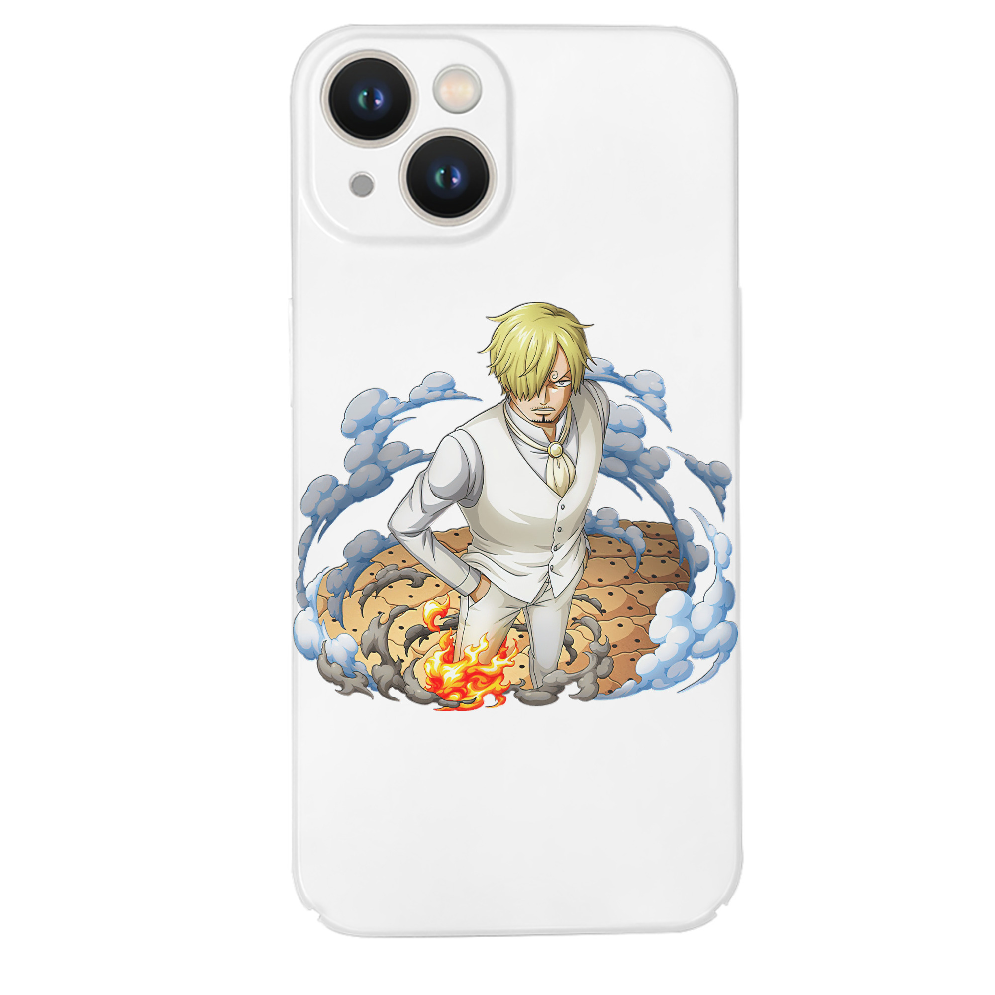 （画像用） ワンピース サンジ ONE PIECE Sanji 【iPhone 14シリーズ対応】ハードケース